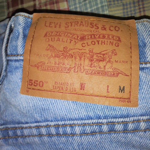 Levi's Denim - AUTHENTIC LEVI'S 550 Red Tab 3 Jr HIGH rise 1990's